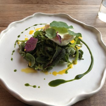 Alcalde - Nopal and purslane salad at Alcalde - Mexican Near Me - Guadalajara, JAL