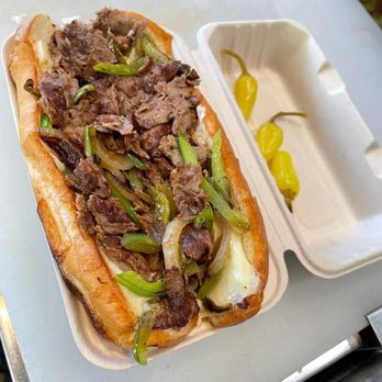 Slider Buns - Philly cheesesteak sandwich - Burgers Near Me - San Francisco, California