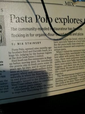 Menu photo 2 Pasta Polo Langley, BC