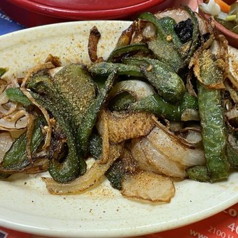 Los Vaqueros - Fried onions and jalapeños - Mexican Near Me - Midwest City, Oklahoma Los Vaqueros - Fried onions and jalapeños - Mexican Near Me - Midwest City, Oklahoma
