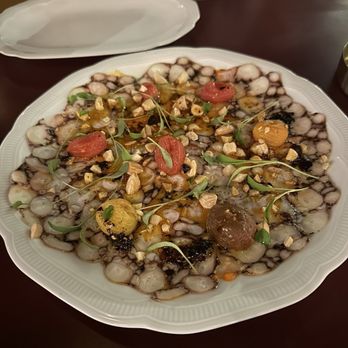Aloette - Octopus carpaccio - French Near Me - Toronto, Ontario