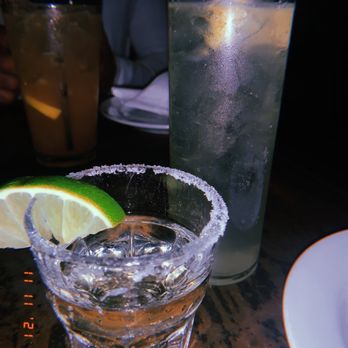 Alibi Room - Tequila shot, Toki Highball, and Fresca - New American Near Me - Seattle, Washington