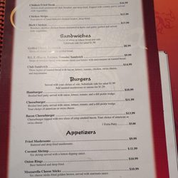 South China Restaurant - Menu