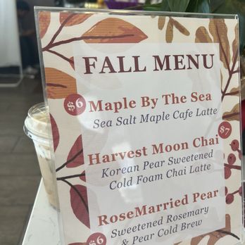 Leaflet Coffee House - Fall menu - Coffee & Tea Near Me - Monterey Park, California Leaflet Coffee House - Fall menu - Coffee & Tea Near Me - Monterey Park, California