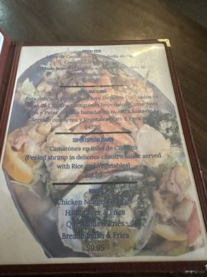 Menu photo 8 Poco's Mexican Restaurant Canoga Park, CA