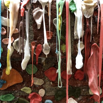The Gum Wall - The gum drip - Local Flavor Near Me - Seattle, Washington The Gum Wall - The gum drip - Local Flavor Near Me - Seattle, Washington