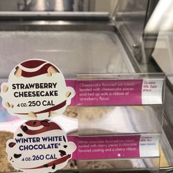 Baskin Robbins - Winter White Chocolate was great!