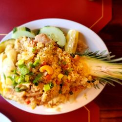 Pineapple Fried rice with pork