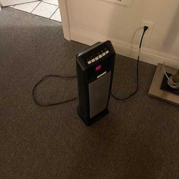 The Presidio Hotel - space heater that was supposed to keep the room clean. - Hotels Near Me - Santa Barbara, California
