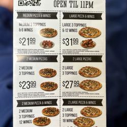 Pizza Man - Take out menu 2/26