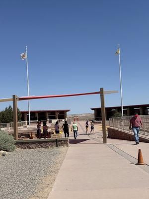Four Corners Monument by null