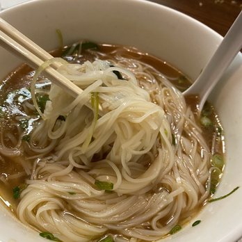Pho Bistro - Half eaten beef pho - Asian Fusion Near Me - Edmond, Oklahoma Pho Bistro - Half eaten beef pho - Asian Fusion Near Me - Edmond, Oklahoma