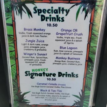 The Brass Monkey - Drinks - New American Near Me - St. Pete Beach, Florida