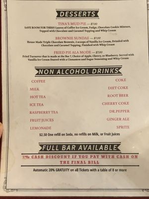 Menu photo 8 Rancho Bar 7 Wickenburg, AZ Menu photo 8 Rancho Bar 7 Wickenburg, AZ