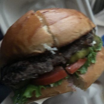 Calibur - SINGLE BURGER (1/4lb)- $6.99 (cut into half) - Burgers Near Me - San Francisco, California