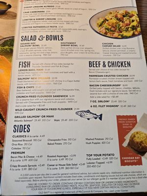 Menu photo 4 Red Lobster Temecula, CA