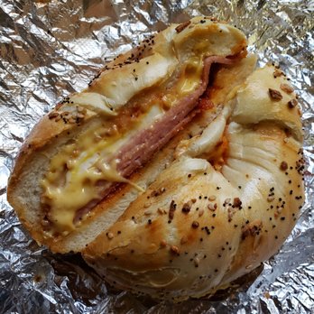 AJ's Bagel and Deli - Taylor Ham, Egg, & Cheese On An Everything!! - Desserts Near Me - Dover, New Jersey AJ's Bagel and Deli - Taylor Ham, Egg, & Cheese On An Everything!! - Desserts Near Me - Dover, New Jersey