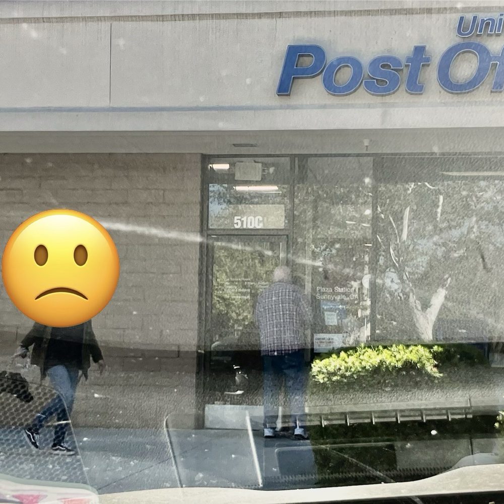 US Post Office - This person with a dog entered the PO, and the dog BARKED and jumped at another customer - Post Offices Near Me - Sunnyvale, California US Post Office - This person with a dog entered the PO, and the dog BARKED and jumped at another customer - Post Offices Near Me - Sunnyvale, California