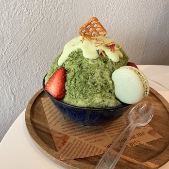 Walking Bean Cafe - mahalo matcha shaved ice - Shaved Ice Near Me - Honolulu, Hawaii Walking Bean Cafe - mahalo matcha shaved ice - Shaved Ice Near Me - Honolulu, Hawaii