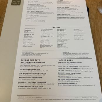 CUT Beverly Hills - Steakhouses Near Me - Beverly Hills, California