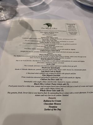 Menu photo 6 The Black Olive Baltimore, MD