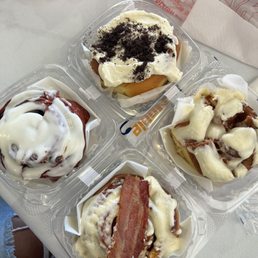 Variety 4-Pack   Traditional, Maple Bacon, Cream and Cookies, and Red Velvet