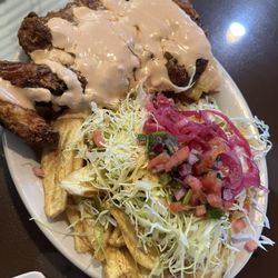 La Casa Honduras - Pollo catracho (pechuga) con tajadas
