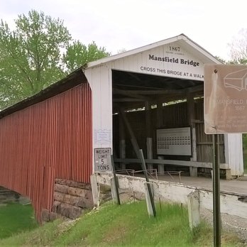 Mansfield Bridge - Mansfield Covered Bridge @1867 - Landmarks & Historical Buildings Near Me - Carbon, Indiana Mansfield Bridge - Mansfield Covered Bridge @1867 - Landmarks & Historical Buildings Near Me - Carbon, Indiana