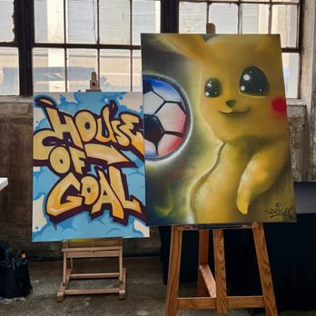 Industry City - Artwork on display at House of GOAL NY, 7.12.2026 - Venues & Event Spaces Near Me - Brooklyn, New York Industry City - Artwork on display at House of GOAL NY, 7.12.2026 - Venues & Event Spaces Near Me - Brooklyn, New York
