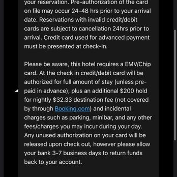 Ocean View Hotel - How would I even let them pre-authorize the card? Oh and they hold the money for a week. Ew - Hotels Near Me - Santa Monica, California Ocean View Hotel - How would I even let them pre-authorize the card? Oh and they hold the money for a week. Ew - Hotels Near Me - Santa Monica, California