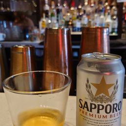 My Sapporo beer