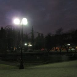 Plaza Loreto Cousiño - Vista Nocturna Plaza Loreto Cousiño