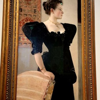 Belvedere - Portrait of a Woman by Gustav Klimt 1893. Oil on canvas - Castles Near Me - Vienna, 9