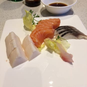 I Love Sushi - The only 2 good things on the menu. Salmon and white tuna sushimi - Sushi Bars Near Me - Regina, Saskatchewan
