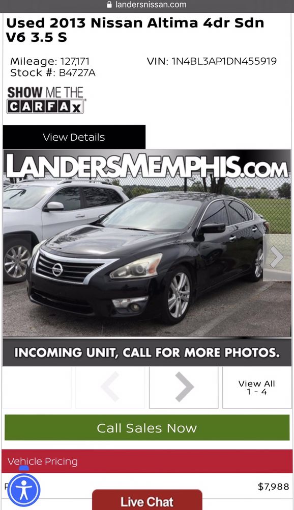 LANDERS NISSAN Updated August 2024 26 Reviews 371 Goodman Rd E