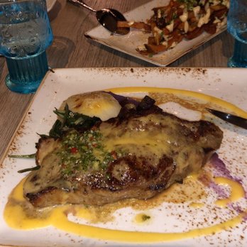 Herringbone Waikiki - New York steak that replaced the Filet Mignon. - Seafood Near Me - Honolulu, Hawaii Herringbone Waikiki - New York steak that replaced the Filet Mignon. - Seafood Near Me - Honolulu, Hawaii