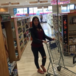 Rite Aid - This empty cart is about to get filled up. Damn rite aid always sucks me on with its goodies