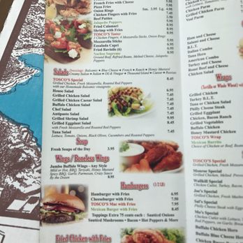 Tosco's Pizzeria - Menu - Pizza Near Me - Pine Bush, New York