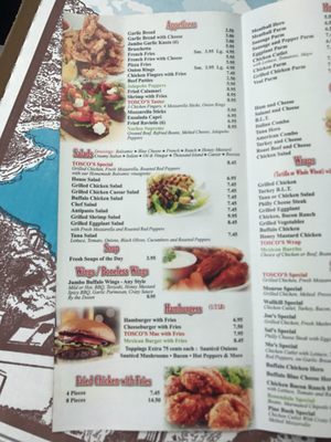 Menu photo 5 Tosco's Pizzeria Pine Bush, NY
