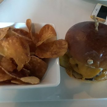 Sonder - Sonder Burger with chips - Salad Near Me - Bakersfield, California Sonder - Sonder Burger with chips - Salad Near Me - Bakersfield, California