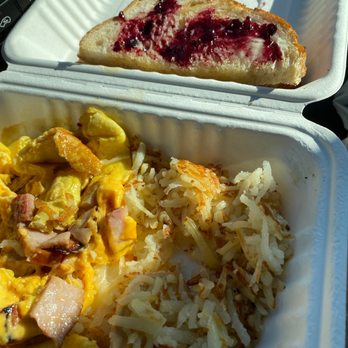 Nation's Giant Hamburgers - Ham and cheese omelette with sourdough toast - Burgers Near Me - Citrus Heights, California