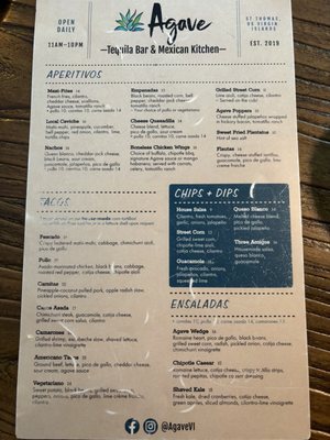 Menu photo 2 Agave Red Hook, VI