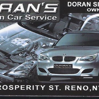 Doran's Foreign Car Service - Auto Repair Near Me - Reno, Nevada Doran's Foreign Car Service - Auto Repair Near Me - Reno, Nevada