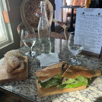 Malbec & More - Turkey breast sandwich (right) and hot ham and cheese sandwich (left) - Wine Bars Near Me - Lantana, Florida Malbec & More - Turkey breast sandwich (right) and hot ham and cheese sandwich (left) - Wine Bars Near Me - Lantana, Florida