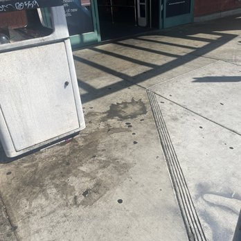 CVS Pharmacy - Trash can in front of the entryway - Drugstores Near Me - Long Beach, California