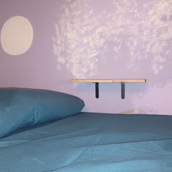 Eugene Lodge & International Hostel - You can see where it's positioned based on the pillow.