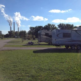 Power plant in background -- don't let that deter you the rest of the park is very nice Power plant in background -- don't let that deter you the rest of the park is very nice
