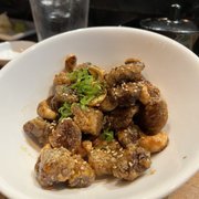 Photo of Blue Ocean Robata & Sushi Bar - Carlsbad, CA, United States. Caramelized Eggplant. Unique and delicious