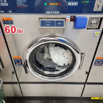 Express Coin Laundry - Large Machine. $7 as of May 2025. - Laundromat Near Me - Whittier, California