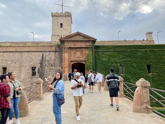 Photo of Parc de Montjuïc - Barcellona, B, ES. Castell de Montjuic